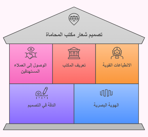 أهداف تصميم شعار مكتب محماة