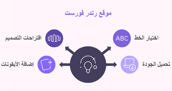 نظرة عامة علي موقع رندر فورست