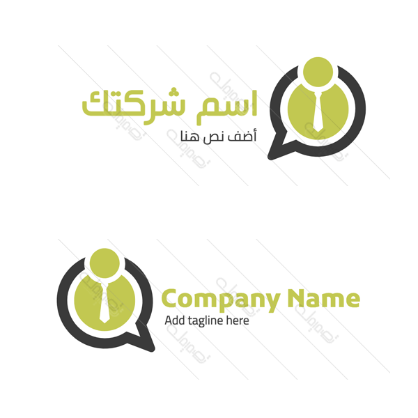 job talk shapes logos