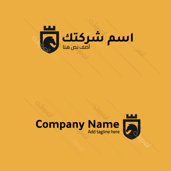 Horse king online logo design
