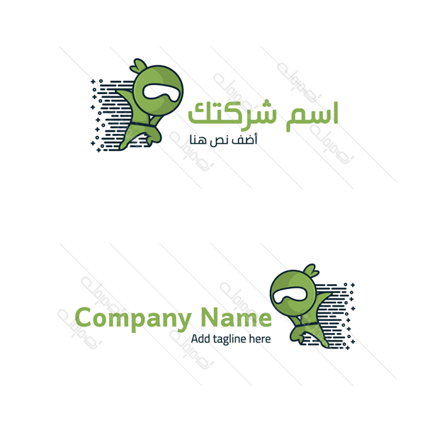 Digital ninja logo maker