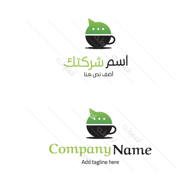 Coffee talk logo styles