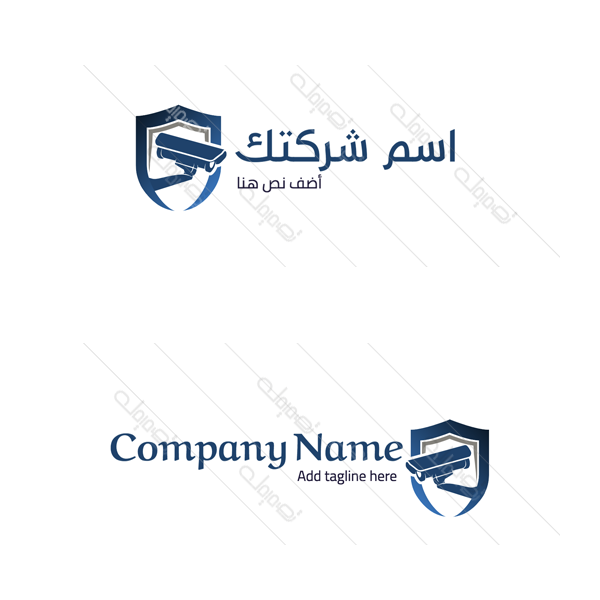 CCTV | security camera Protect Logo design