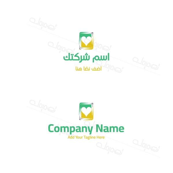 مجموعة شعار  تصميم الحب  | قوالب تصميم لوجو حب | تصميمات شعار رومانسي 3