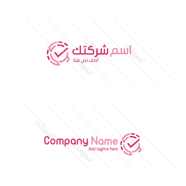 Tick mark logo design