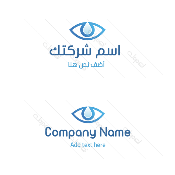 Eye water Logo Design