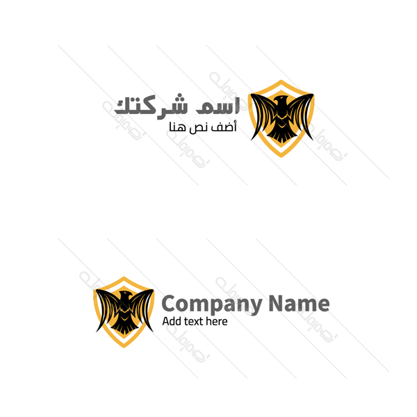 Eagle Logo Template 