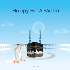 Hajj (Islamic pilgrimage) guide infographic Kaaba vector illustration 