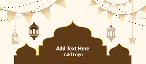 Cover Design template Ramadan Kareem greeting Islamic 