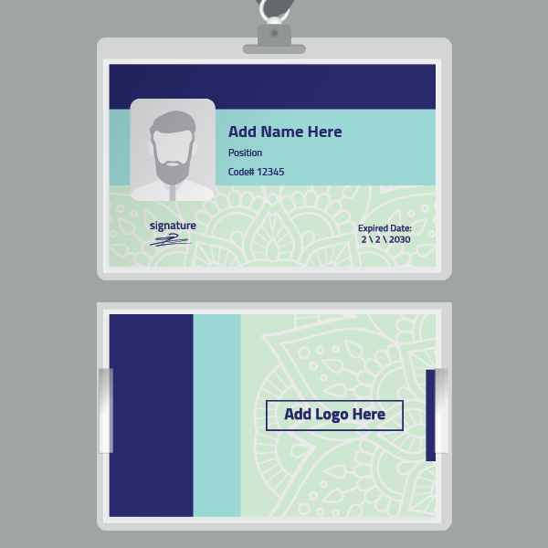business card mockup ID maker online