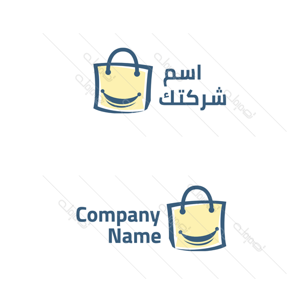 Happy Shop | shopping bag online logo maker 