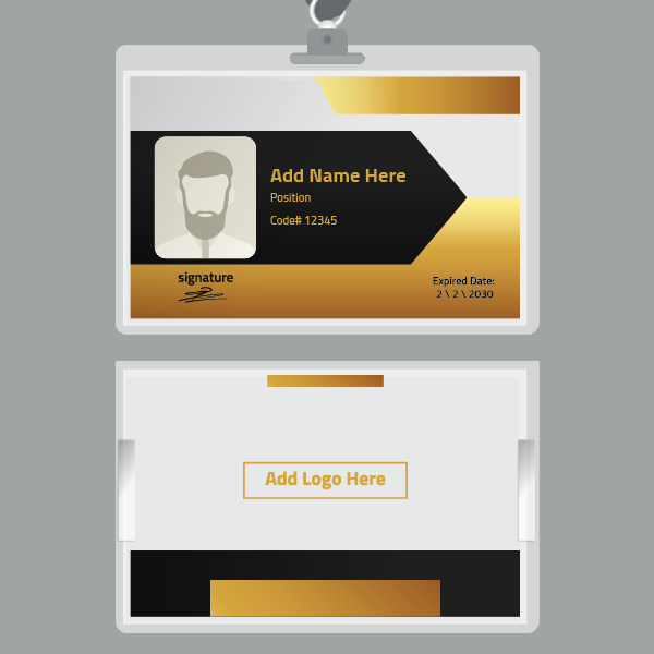 online ID card maker  | ID Card Templates | Free and Premium Customizable Templates 0