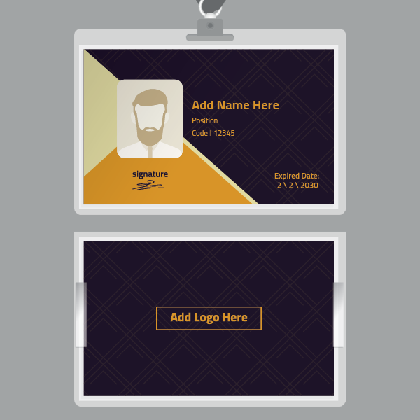 ID card maker  | ID Card Templates | Free and Premium Customizable Templates 0