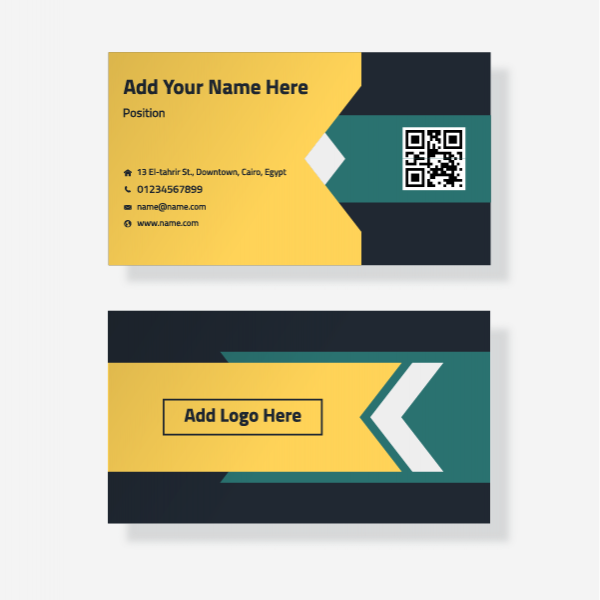abstract business card  Premium personal cards