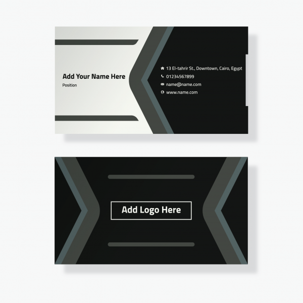 Elegant business cards template