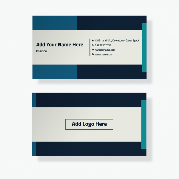 employee  personal cards design site