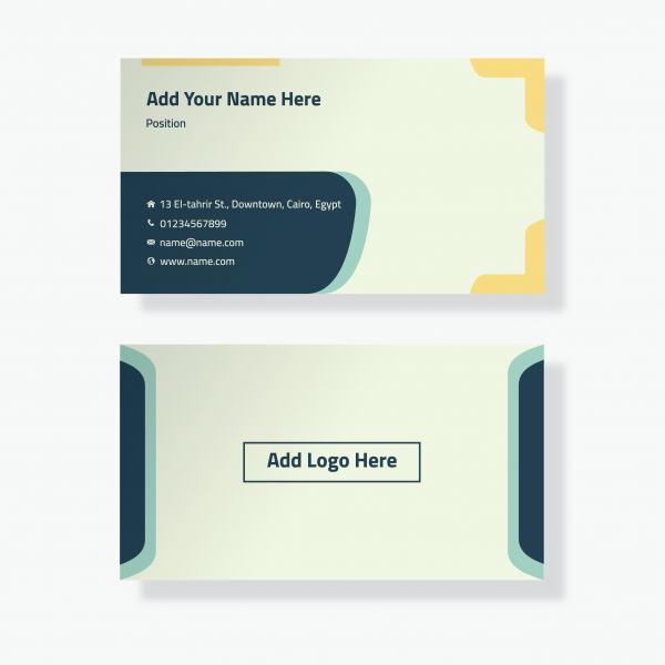 Business card template