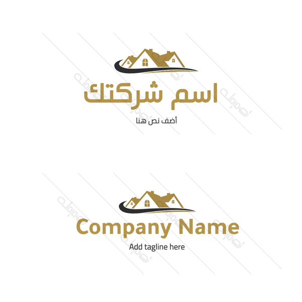 Real Estate Logo Design | Building Architectural Logo Template