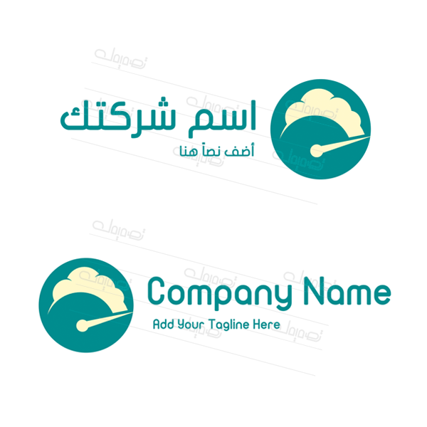 صانع شعار تكنولوجي بالعربي 