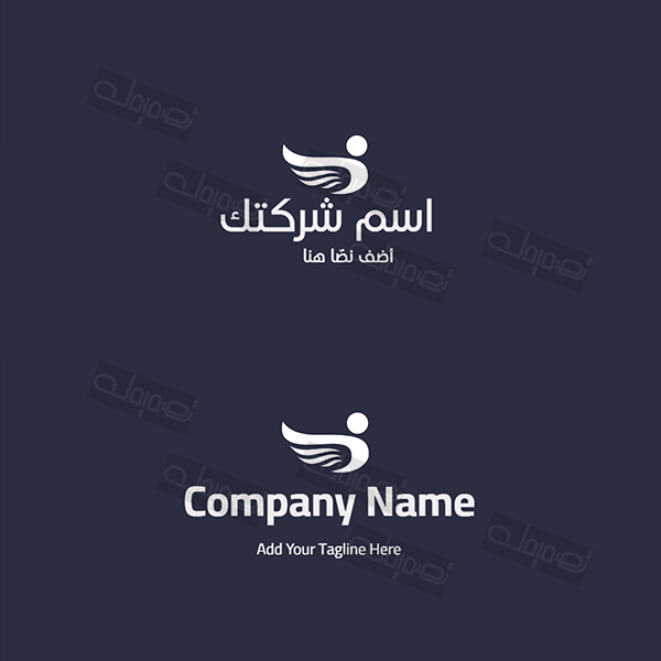 تصميم شعار أبيض مميز قابل للتعديل والتخصيص احصل عليه الآن  |  قوالب تصميم لوجو مجتمع | شعار جماعه 0