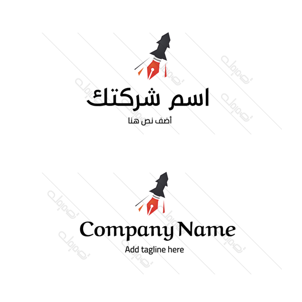 تصميم شعار صاروخ مميز قابل للتعديل والتخصيص ابدأ التصميم الآن