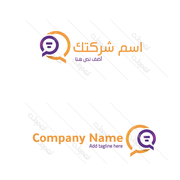تصميم شعار دردشة مميز وسهل التعديل ابدأ الإبداع الفوري
