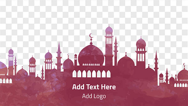 Ramadan mubarak YouTube cover social media design templates