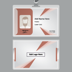 create corporate card template online