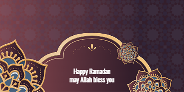 LinkedIn Cover Ramadan Kareem Template