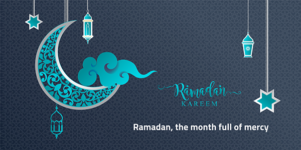  تصميم غلاف لينكدين اونلاين تهنئة اسلامية رمضان كريم 