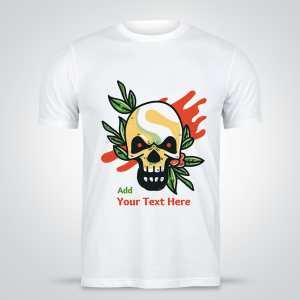 Skeleton Skull T-shirt design
