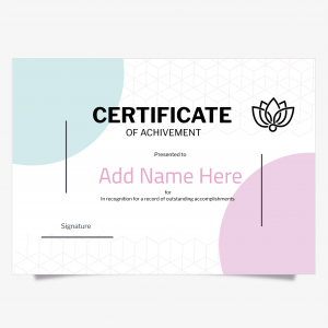Certificate template background award diploma design blank 