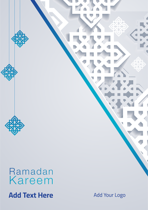 poster design online Ramadan Kareem  