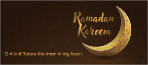 Cover design Ramadan Kareem greeting Arabic style with colorful Islamic 
