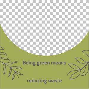 Green zero waste products post template