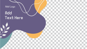 Abstract Modern YouTube Cover Design Easy to Edit Start Here