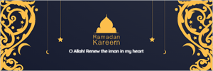  post twitter Ramadan Kareem  greeting card Islamic 