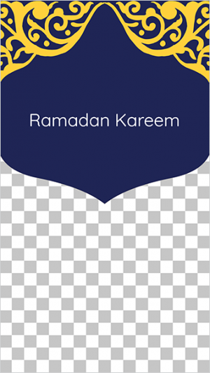 Story Instagram template Ramadan Kareem  greeting card Islamic  