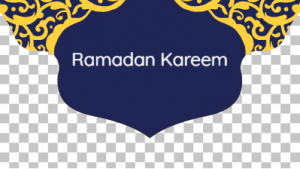غلاف يوتيوب بطاقه اسلاميه لتهنئه رمضان كريم 