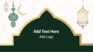 Ramadan YouTube post social media design templates