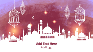 Ramadan mubarak month YouTube thumbnail design templates