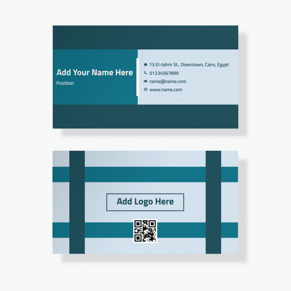 Geometric Technology Personal Card Design Online