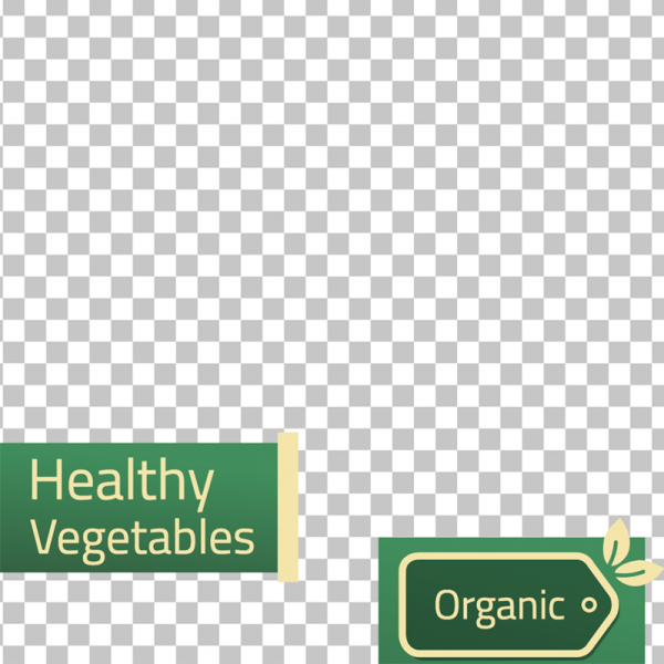 Vegetables with side strip social media post design templates