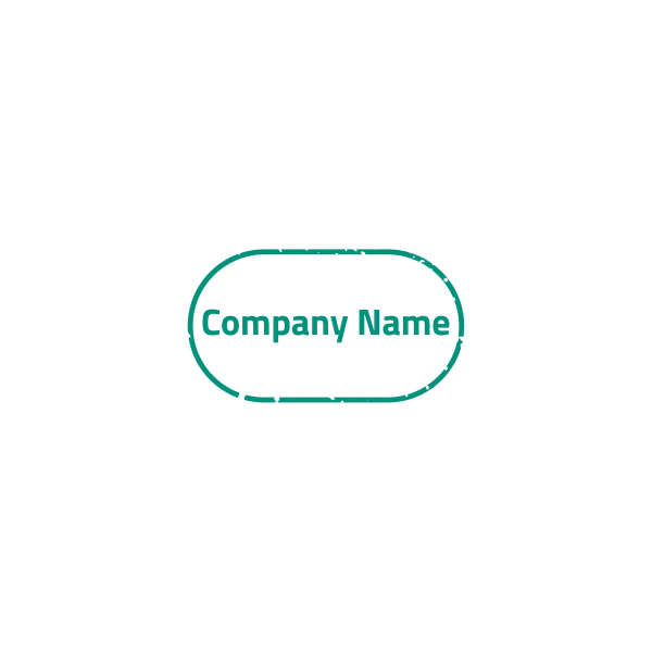 Company Stamp design | Rubber stamp design template