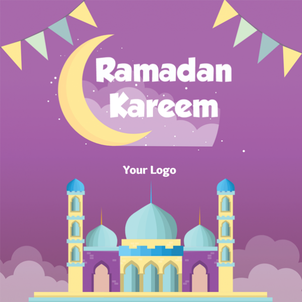 Ramadan mosque cards