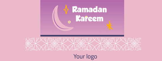 غلاف رمضان كريم وردي 