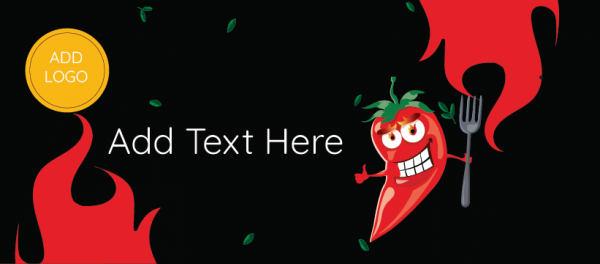 Hot chili Facebook cover design online