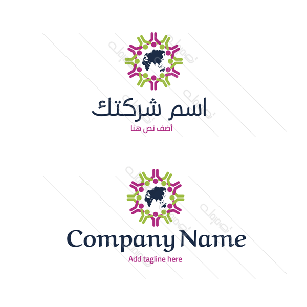 Community innovation icon logo creator