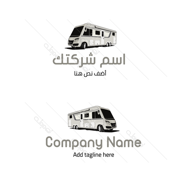Bus company logo design