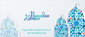 Cover Facebook Islamic vector design Ramadan Kareem greeting  
